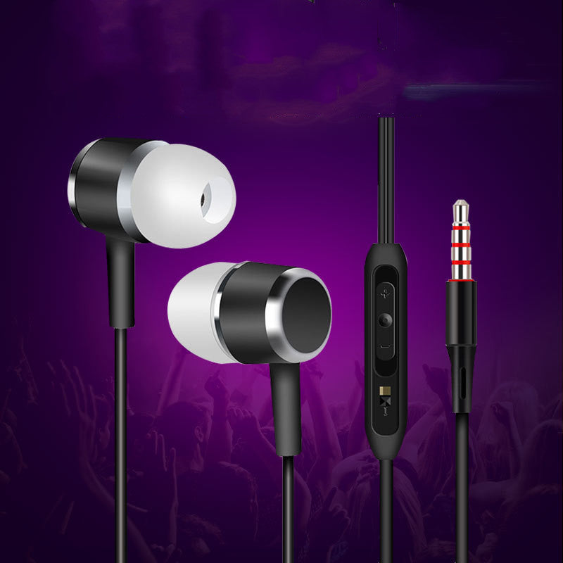 Corded plastic earphones