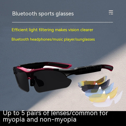 Wireless Audio Shades for Jogging and Fitness