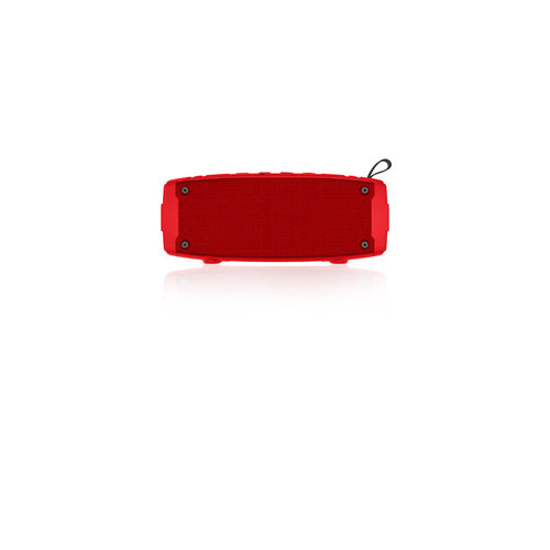 Water-resistant cordless audio device with bass