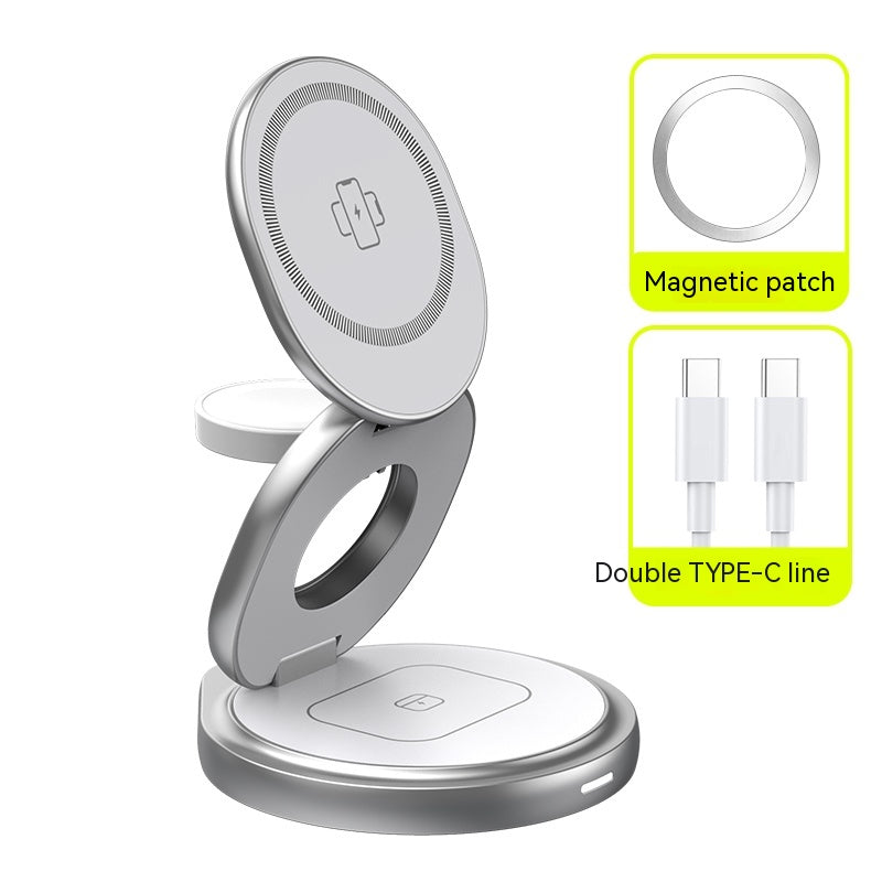 Multi-Function Foldable Magnetic Charging Dock