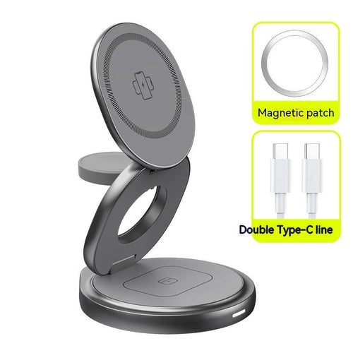 Multi-Function Foldable Magnetic Charging Dock