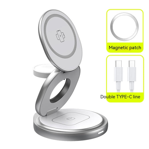 Multi-Function Foldable Magnetic Charging Dock