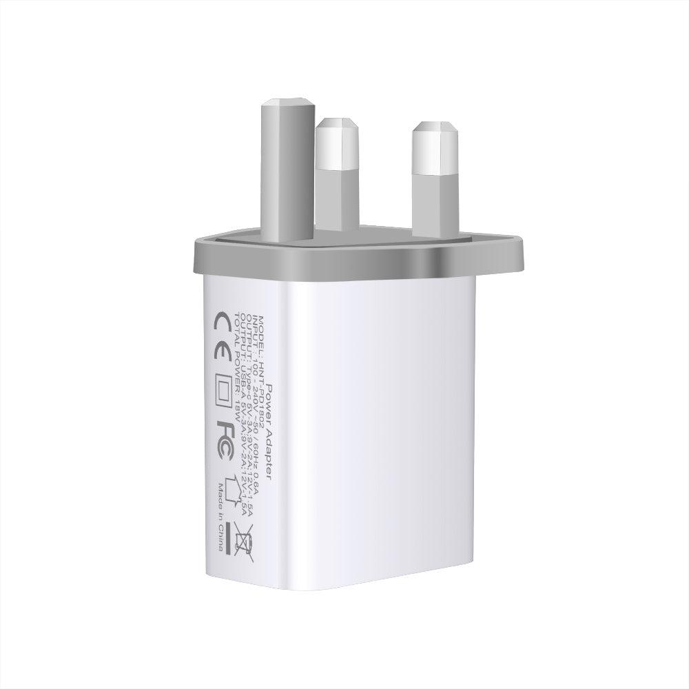 18W Quick Charge PD USB-C Dual Port Adapter Compatible with iPhone 12
