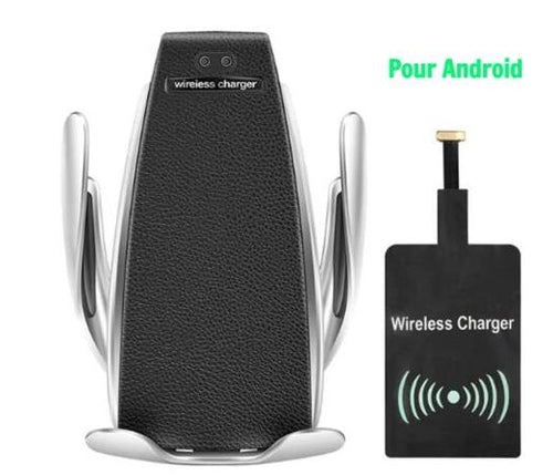 10W Auto Fast Wireless Charger with Phone Mount S5
