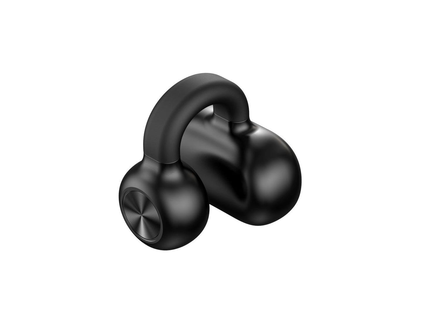 Compact Bluetooth Earbuds Clip-on Comfortable Workout Headphones