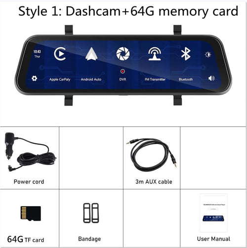 High-Definition 966-Inch Car Dash Cam