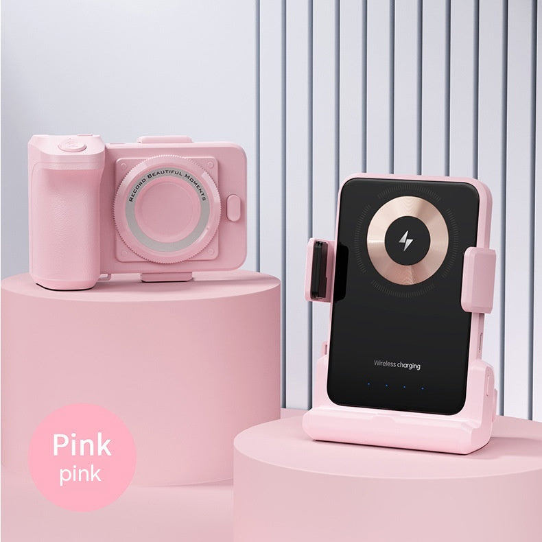 Portable Magnetic Wireless Charger for Smartphones