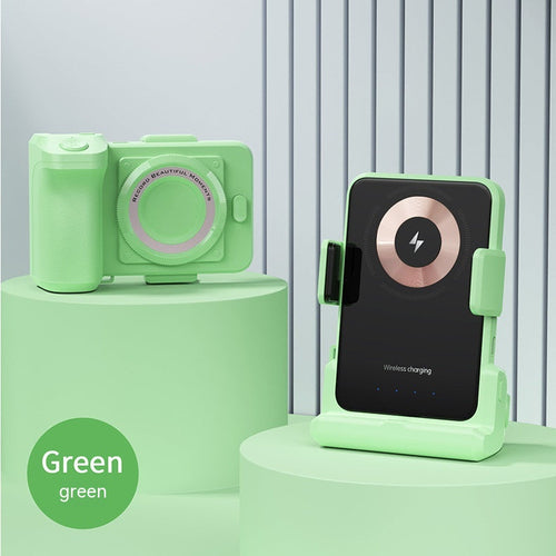 Portable Magnetic Wireless Charger for Smartphones