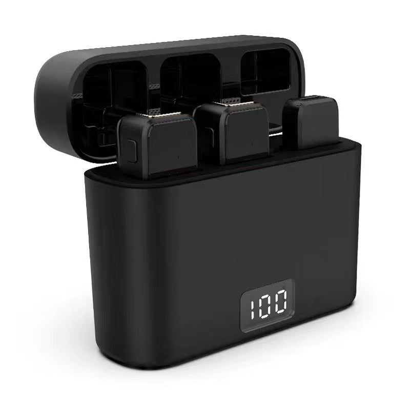 Compact Lapel Mic with Clear Audio Enhancement