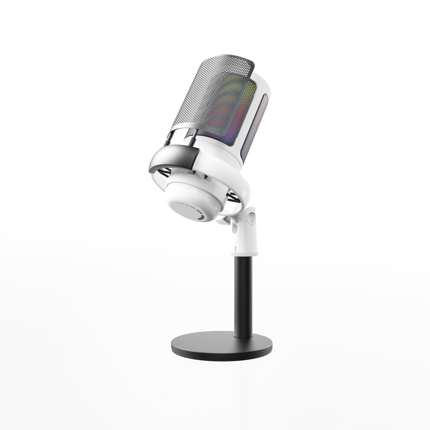 Vibrant RGB Streaming Condenser Mic with Cable