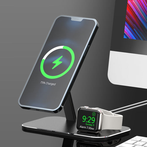 Metal Storage Core Charging Cord Parts Smartwatch Dock Holder