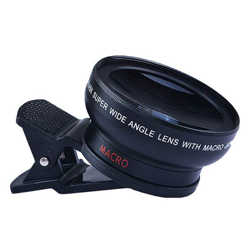0.45X wide mobile lens with 12.5X macro external camera HD universal