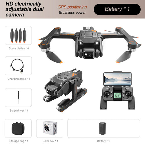 Drone Twin Lens Navigation Auto Return Collision Prevention