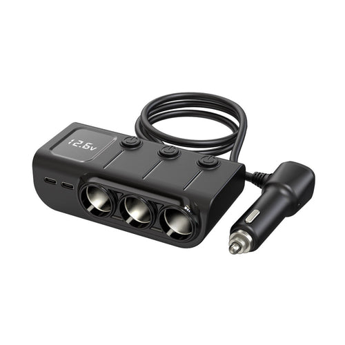GC01 Triple USB Car Power Adapter