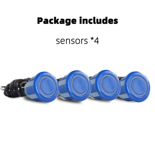 4PCS 22mm Ultrasonic Parking Sensors Reverse Backup Radar System