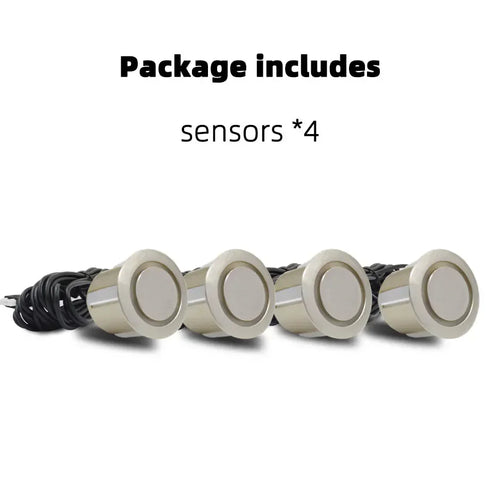 4PCS 22mm Ultrasonic Parking Sensors Reverse Backup Radar System