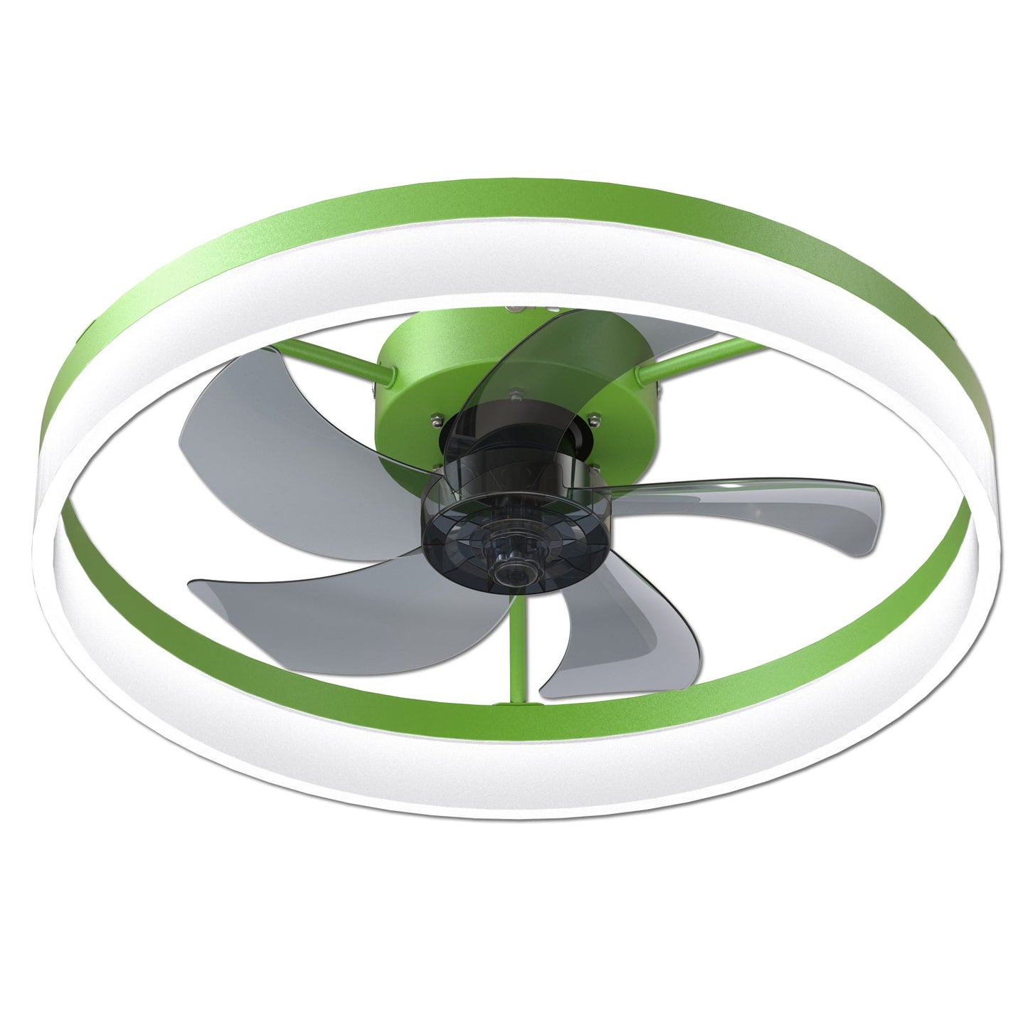Ceiling Fans with Lights Dimmable LED Embedded installation of thin
