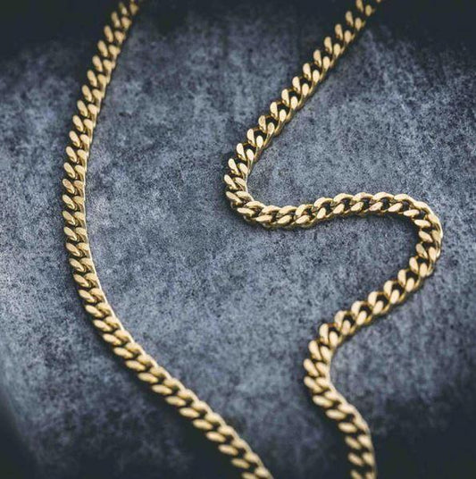 VESSEL 3x3MM Steel Gold Franco | 930652