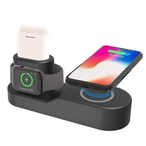 Compatible with Apple , W3 Wireless Charger Three in One Four in One