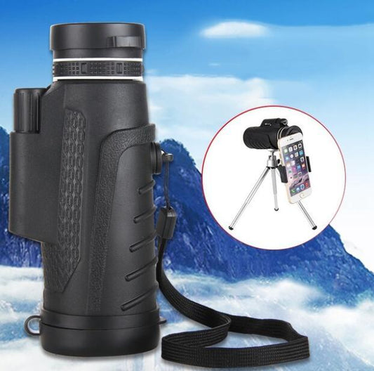 Compatible with Apple, High Quality 40X60 HD Zoom Telephoto Monocular