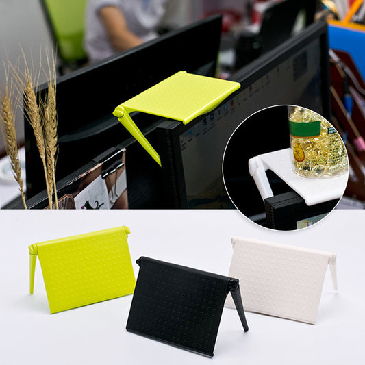 Office Storage Rack Clip Computer Screen Table Desk Accessories
