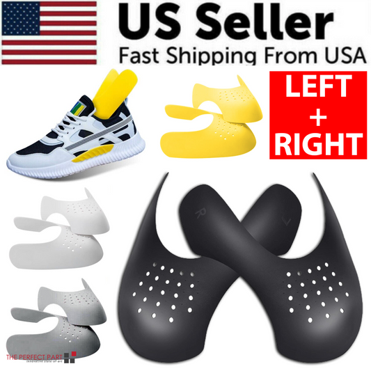 Pair Sneaker Shoe Anti Crease Protector Decreaser Toe Force Creasing