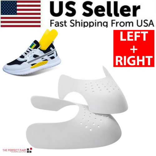 Pair Sneaker Shoe Anti Crease Protector Decreaser Toe Force Creasing