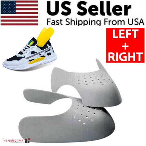 Pair Sneaker Shoe Anti Crease Protector Decreaser Toe Force Creasing