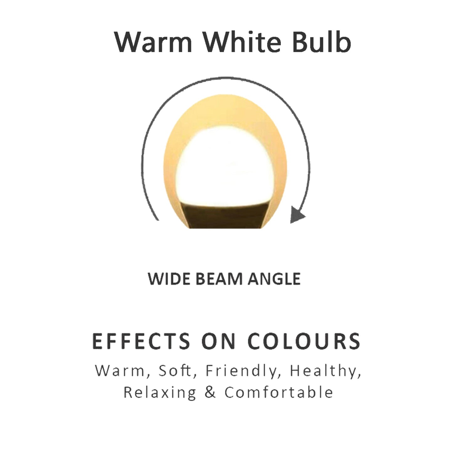 LED GLS Bright Light E27 15W Bulb Non-Dimmable Warm White Light Bulb