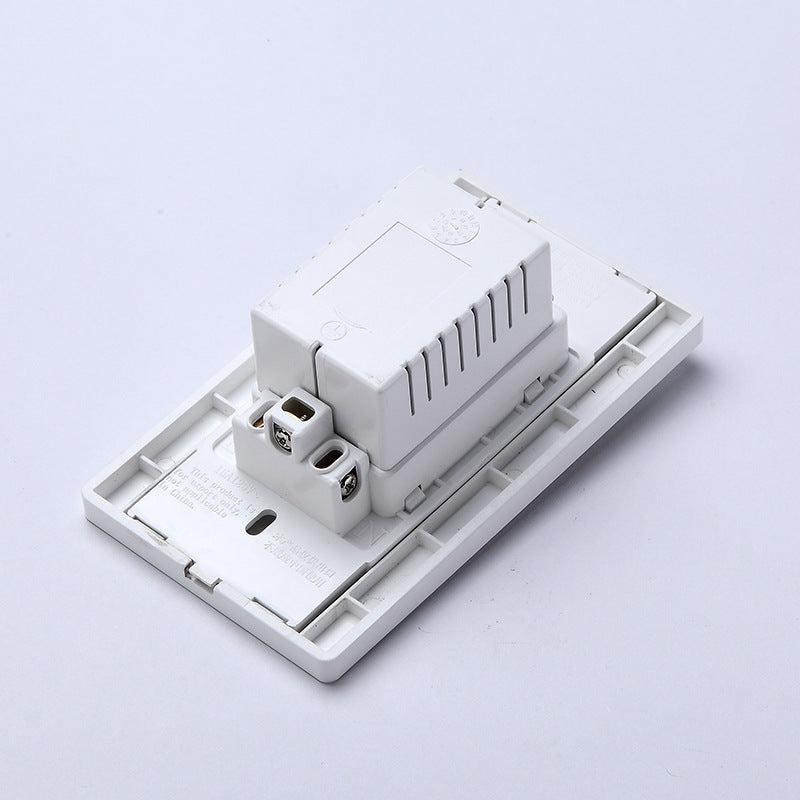 American-style outlet plate featuring USB ports