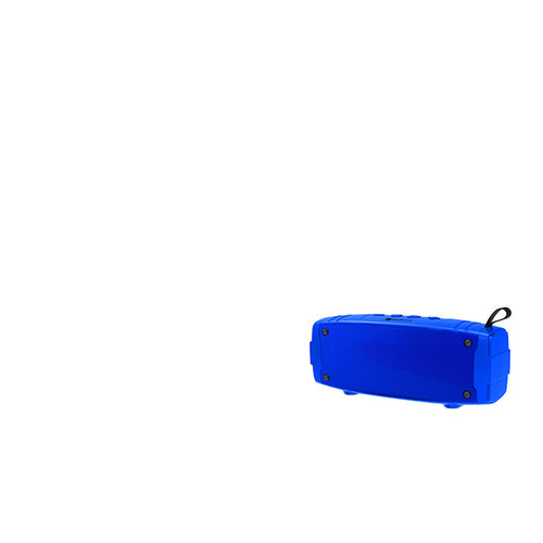 Water-resistant cordless audio device with bass