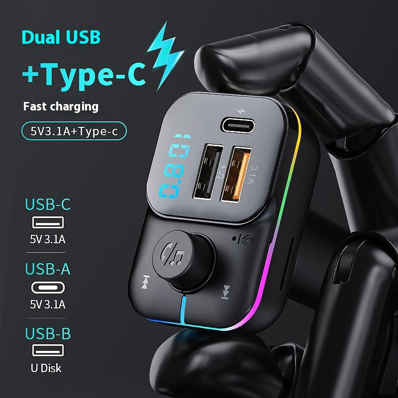Wireless Audio Car Adapter Charger
