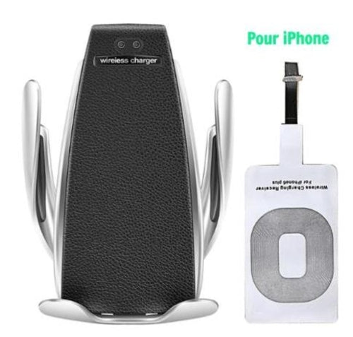 10W Auto Fast Wireless Charger with Phone Mount S5