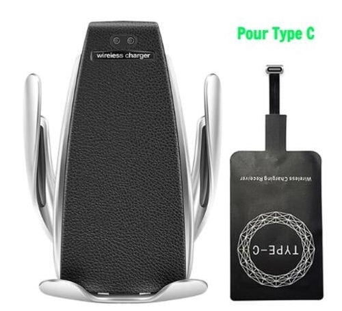 10W Auto Fast Wireless Charger with Phone Mount S5