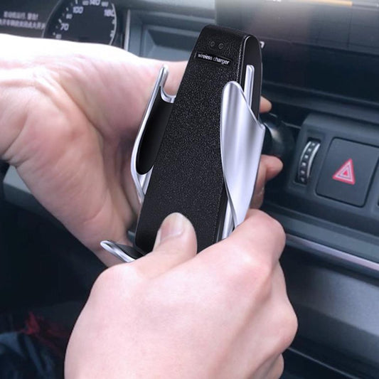 10W Auto Fast Wireless Charger with Phone Mount S5