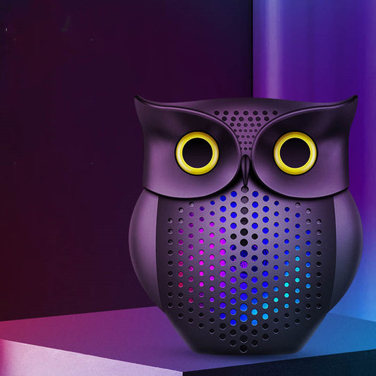 Portable Bluetooth Speaker Cute Owl Design