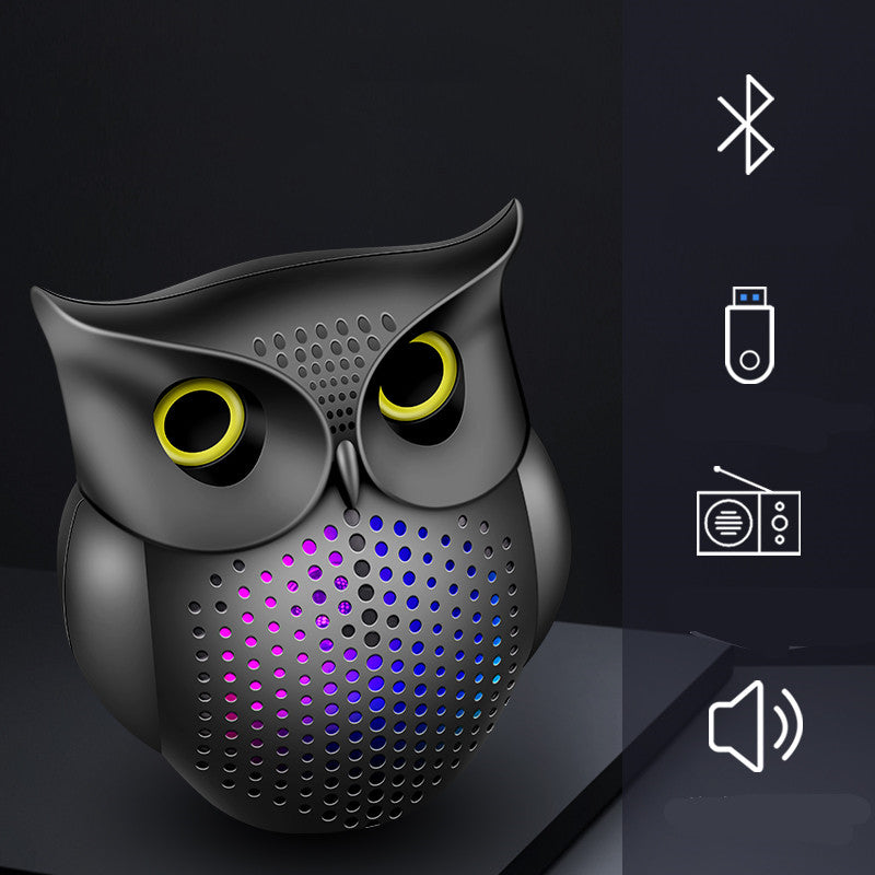 Portable Bluetooth Speaker Cute Owl Design