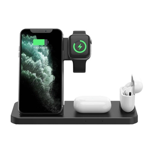 Multi 15W 4 Port Compact Wireless Charger