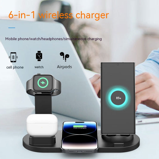 Multi-function Phone Stand with Wireless Charging