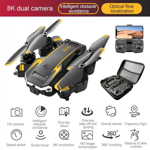 Ultra HD 8K Collapsible Smart Anti-Collision UAV