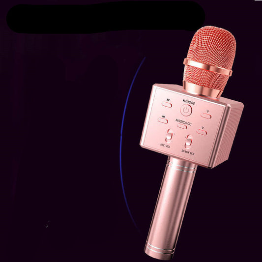 Compact Wireless Mic with Audio Mixing for Karaoke Performance