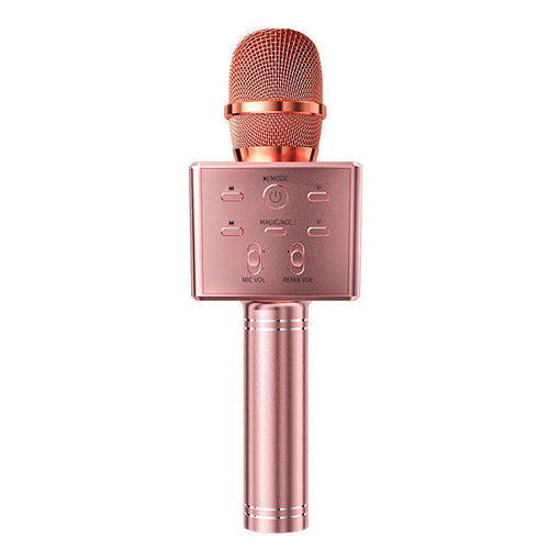 Compact Wireless Mic with Audio Mixing for Karaoke Performance