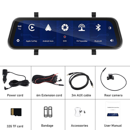 High-Definition 966-Inch Car Dash Cam