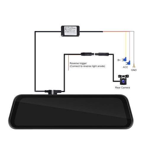High-Definition 966-Inch Car Dash Cam