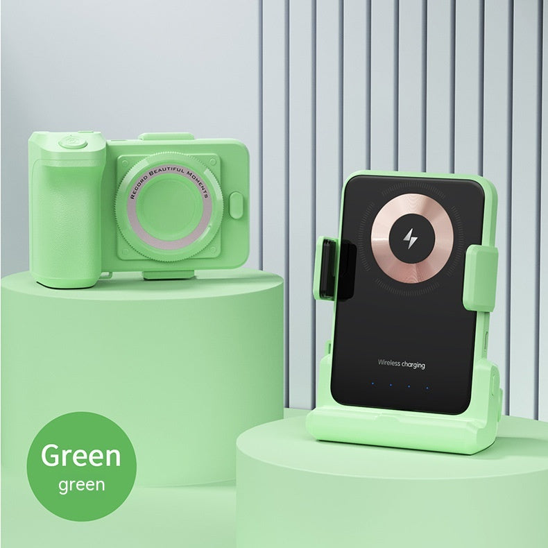 Portable Magnetic Wireless Charger for Smartphones