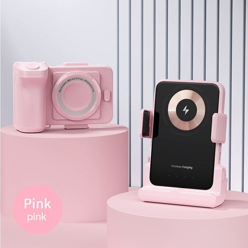 Portable Magnetic Wireless Charger for Smartphones
