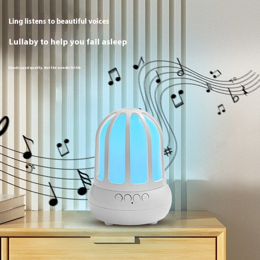 Wireless Sound Illuminated Aviary Miniature Desk Light