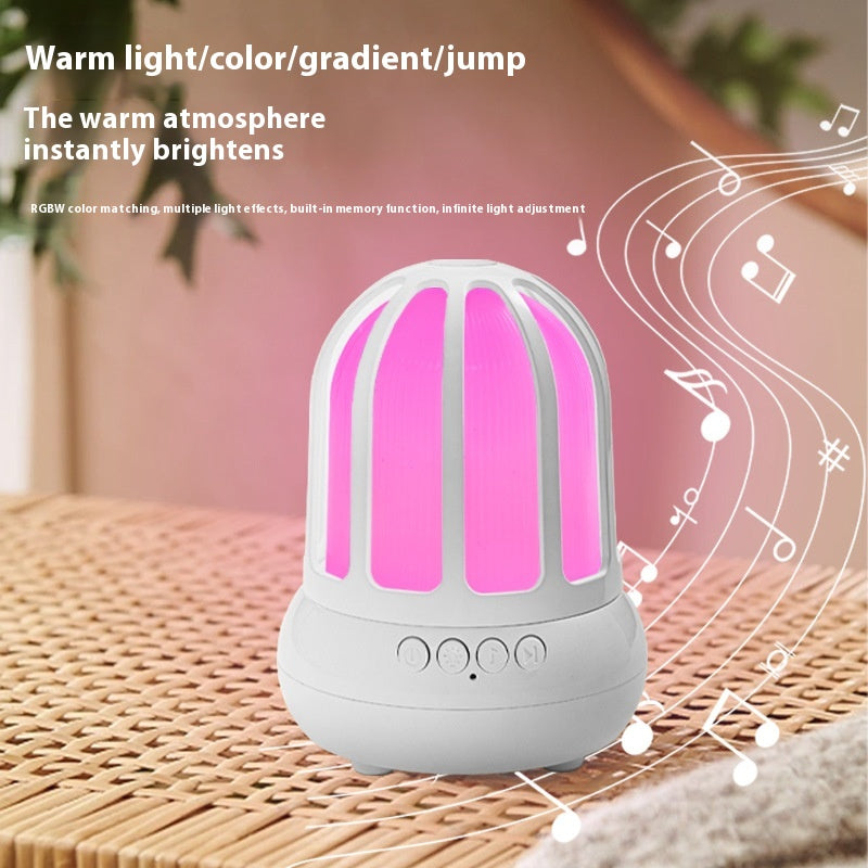 Wireless Sound Illuminated Aviary Miniature Desk Light