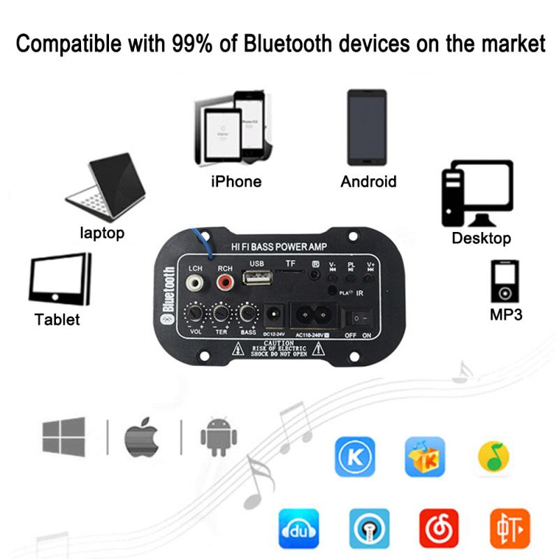 Bluetooth-Enabled High-Performance Bass Booster Module
