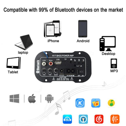 Bluetooth-Enabled High-Performance Bass Booster Module